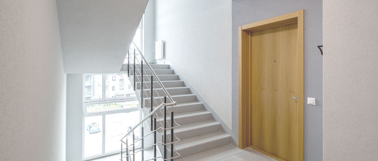 Residential Building Modern Entrance Interior